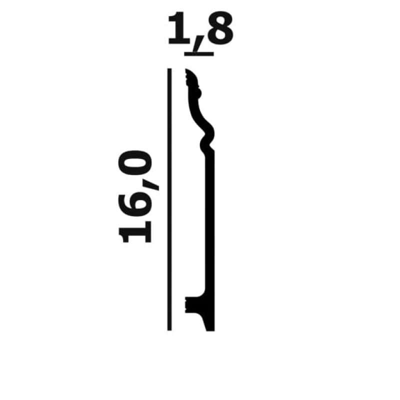 Плинтус P118 Perfect Plus