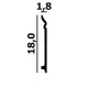 Плинтус P114 Perfect Plus