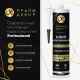 Сверхпрочный монтажный акриловый клей ПраймДекор iX PROFESSIONAL