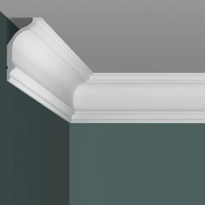 Плинтус потолочный ПраймДекор R02-90 80/40