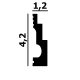 Молдинг P105 Перфект Плюс