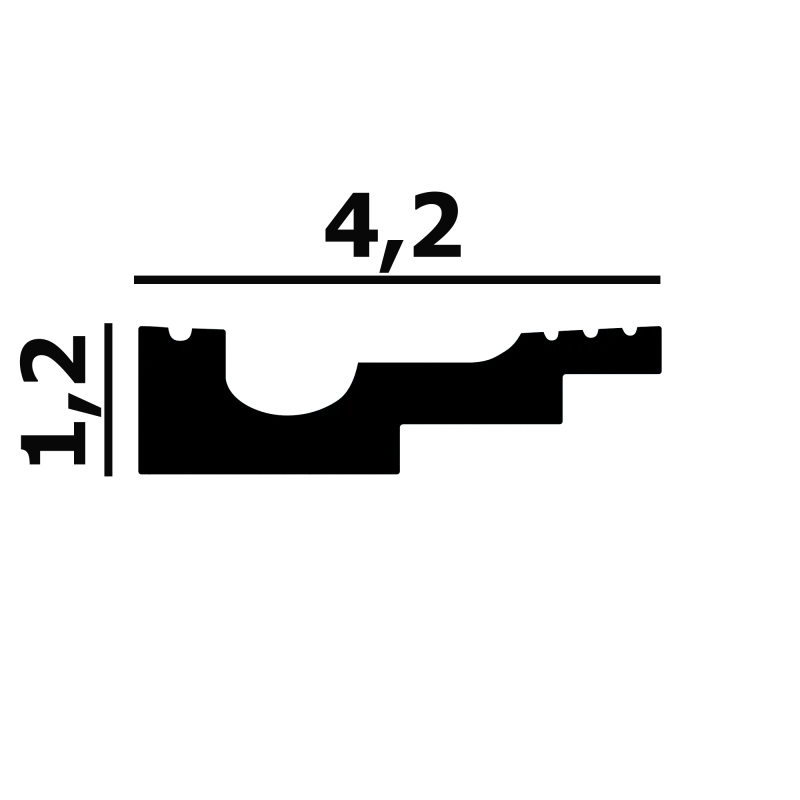 Молдинг P105 Перфект Плюс