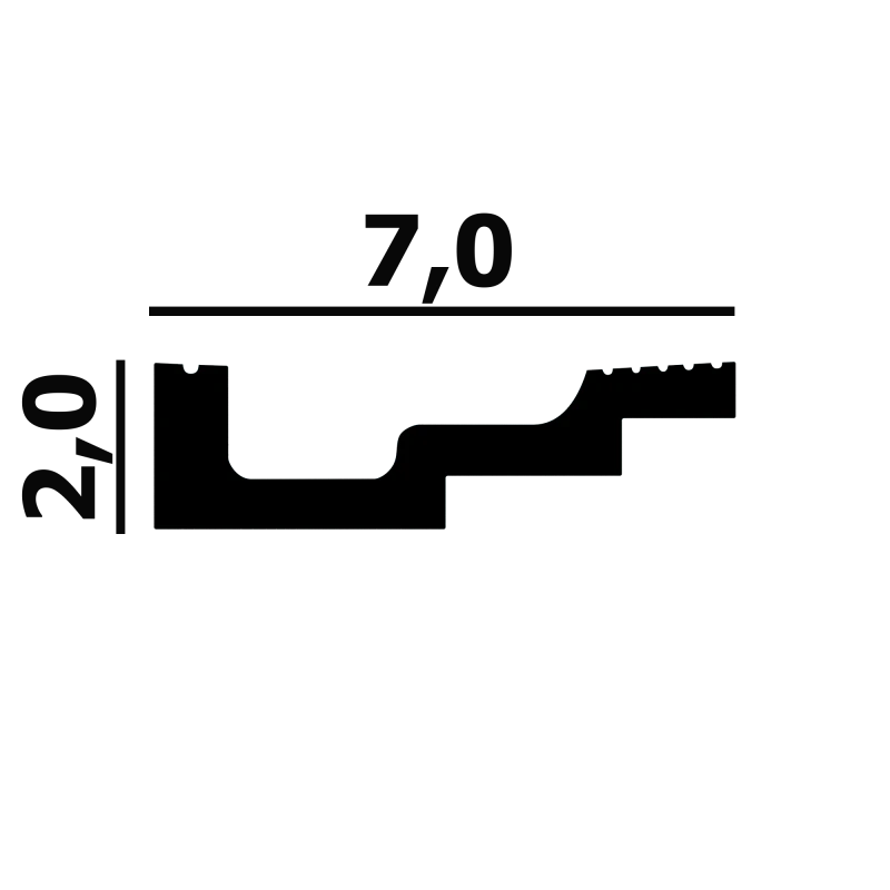 Молдинг P106 Перфект Плюс
