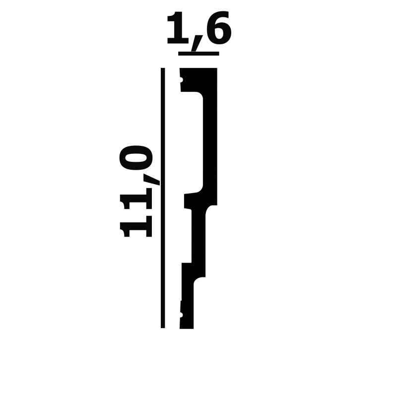 Плинтус P109 Перфект Плюс