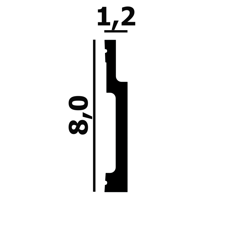 Плинтус P116 Перфект Плюс