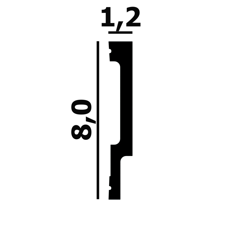 Плинтус P116 Перфект Плюс