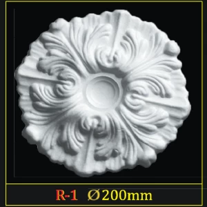 Розетка потолочная из полистирола R1