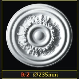 Розетка потолочная из полистирола R2