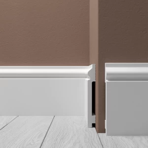 Плинтус напольный из ударопрочного полимера Н5