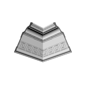 GP24 уголки к потолочному плинтусу