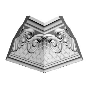 GP26 уголки к потолочному плинтусу