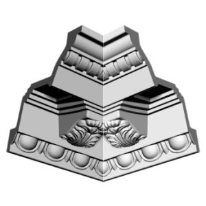 GP47 уголки к потолочному плинтусу