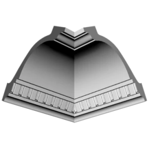 GP51 уголки к потолочному плинтусу