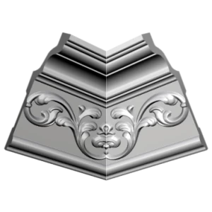 GP52 уголки к потолочному плинтусу