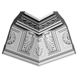 GP60 уголки к потолочному плинтусу