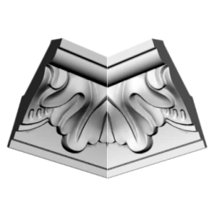 GP61 уголки к потолочному плинтусу