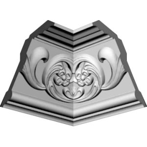 GP63 уголки к потолочному плинтусу