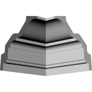 Уголки к потолочному плинтусу GP70