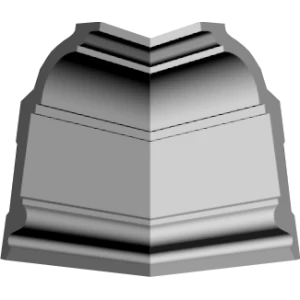 Уголки к потолочному плинтусу GP71