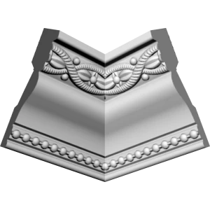 Уголки к потолочному плинтусу GP72