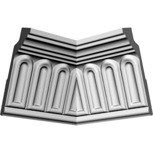 Уголки к потолочному плинтусу GP74