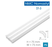Потолочный плинтус из пенопласта NMC Nomastyl ST3