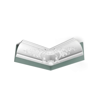 Гибкий потолочный плинтус C338B