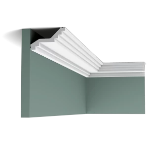 Плинтус потолочный без орнамента C400