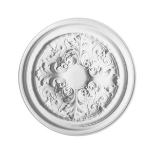 Розетка потолочная из полиуретана R52