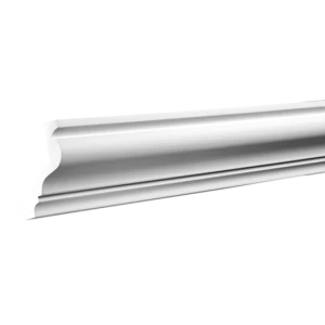Плинтус потолочный без орнамента 1.50.129